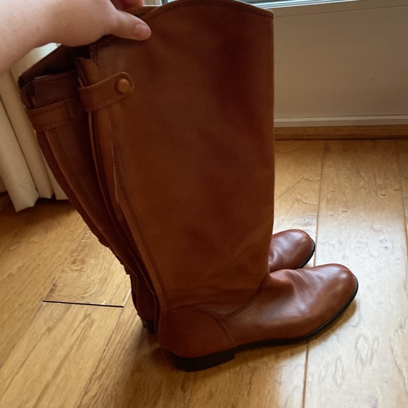 Brown riding boots - Picture 4 of 6
